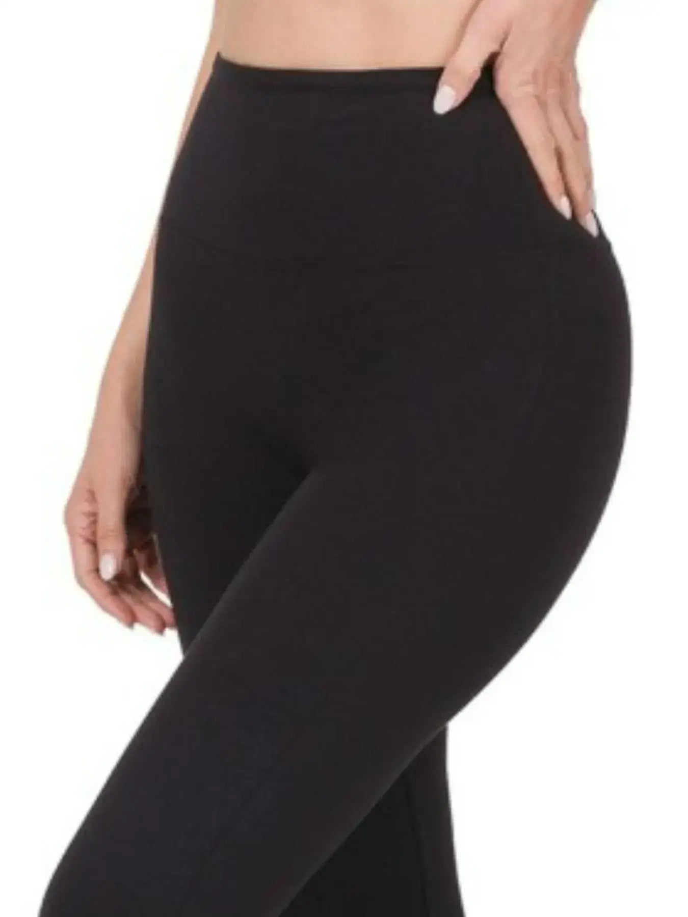 Zenana Wide Waistband Yoga Flare Pants - Yoga Flare Pants
