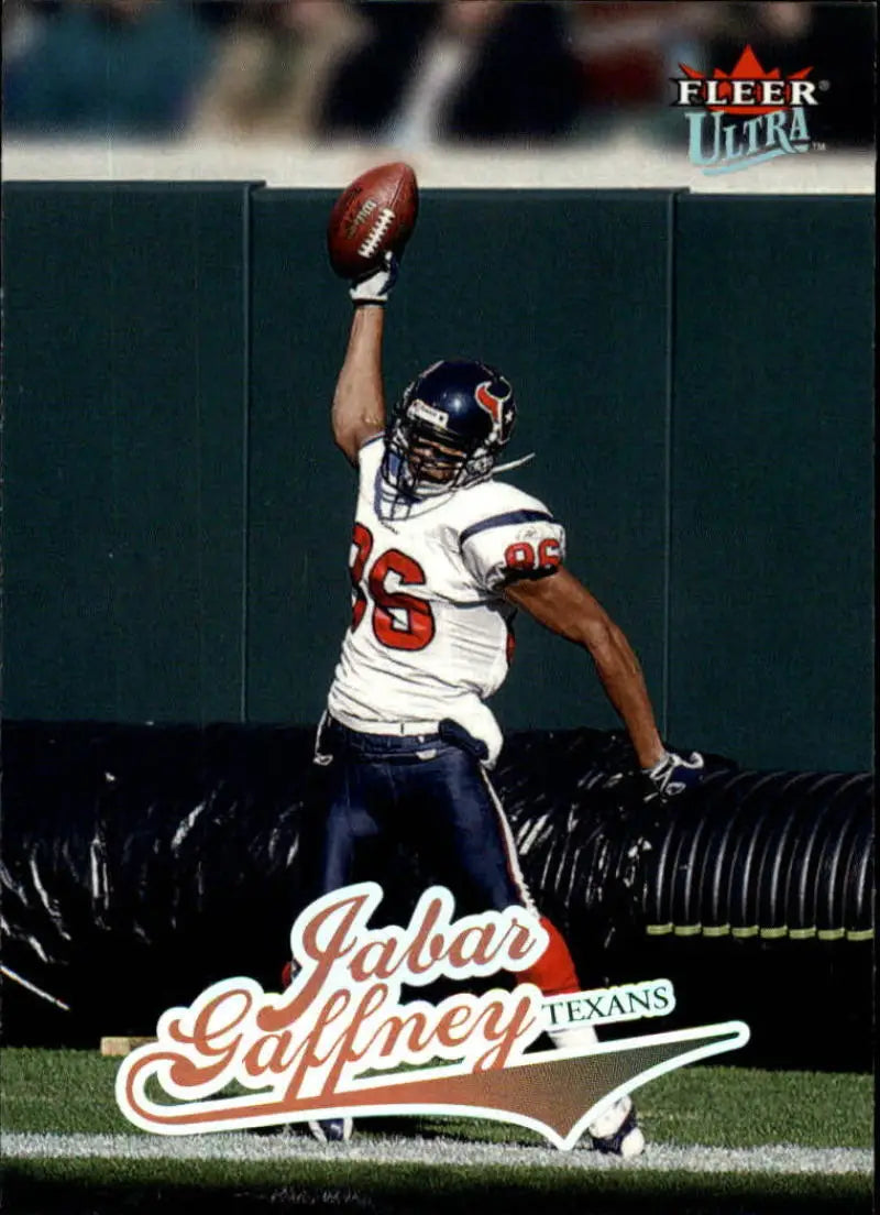 2004 Fleer Ultra #43 Jabar Gaffney NM-MT Texans