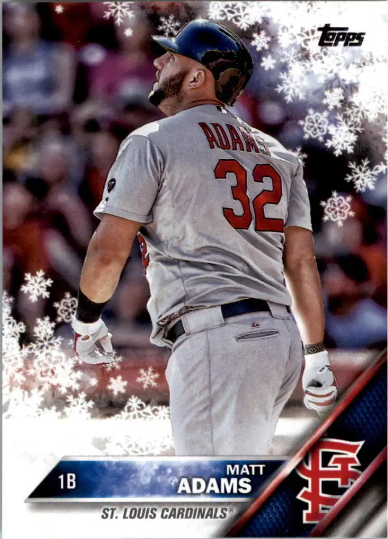 2016 Topps Holiday #HMW88 Matt Adams NM-MT Cardinals