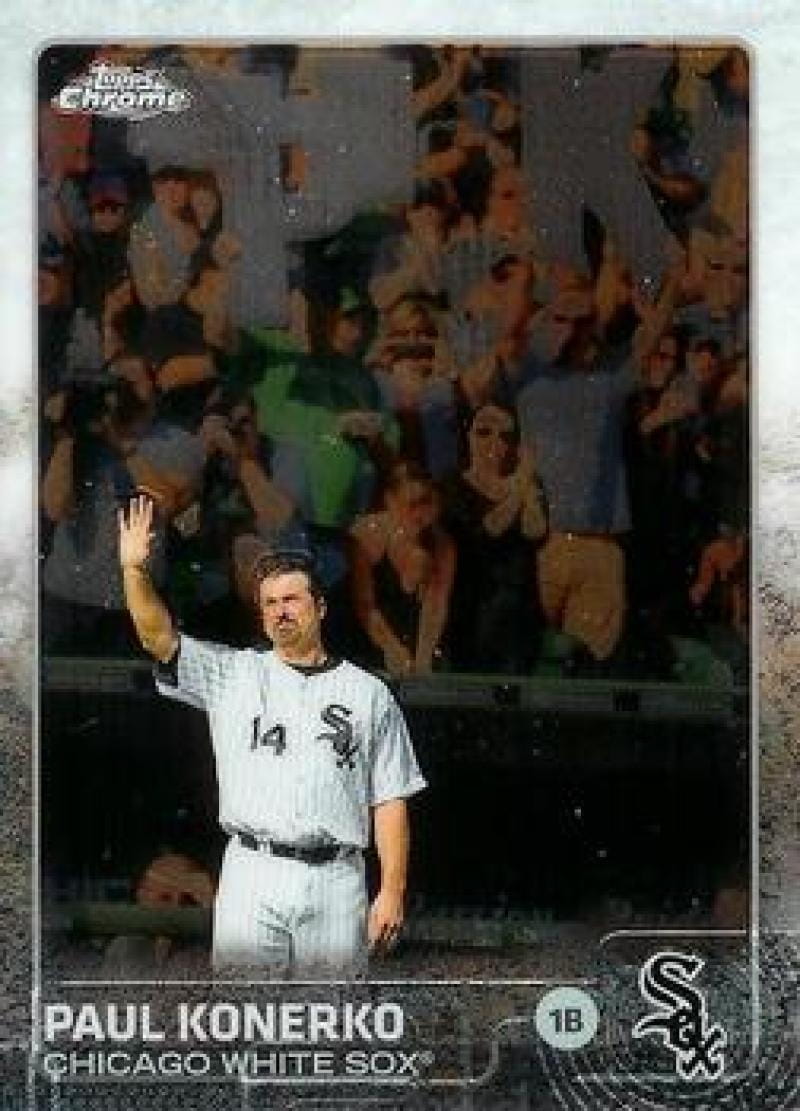2015 Topps Chrome #14 Paul Konerko NM-MT White Sox