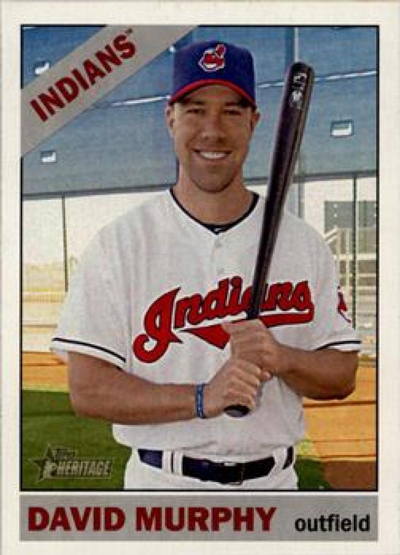 2015 Topps Heritage #415 David Murphy NM-MT Indians