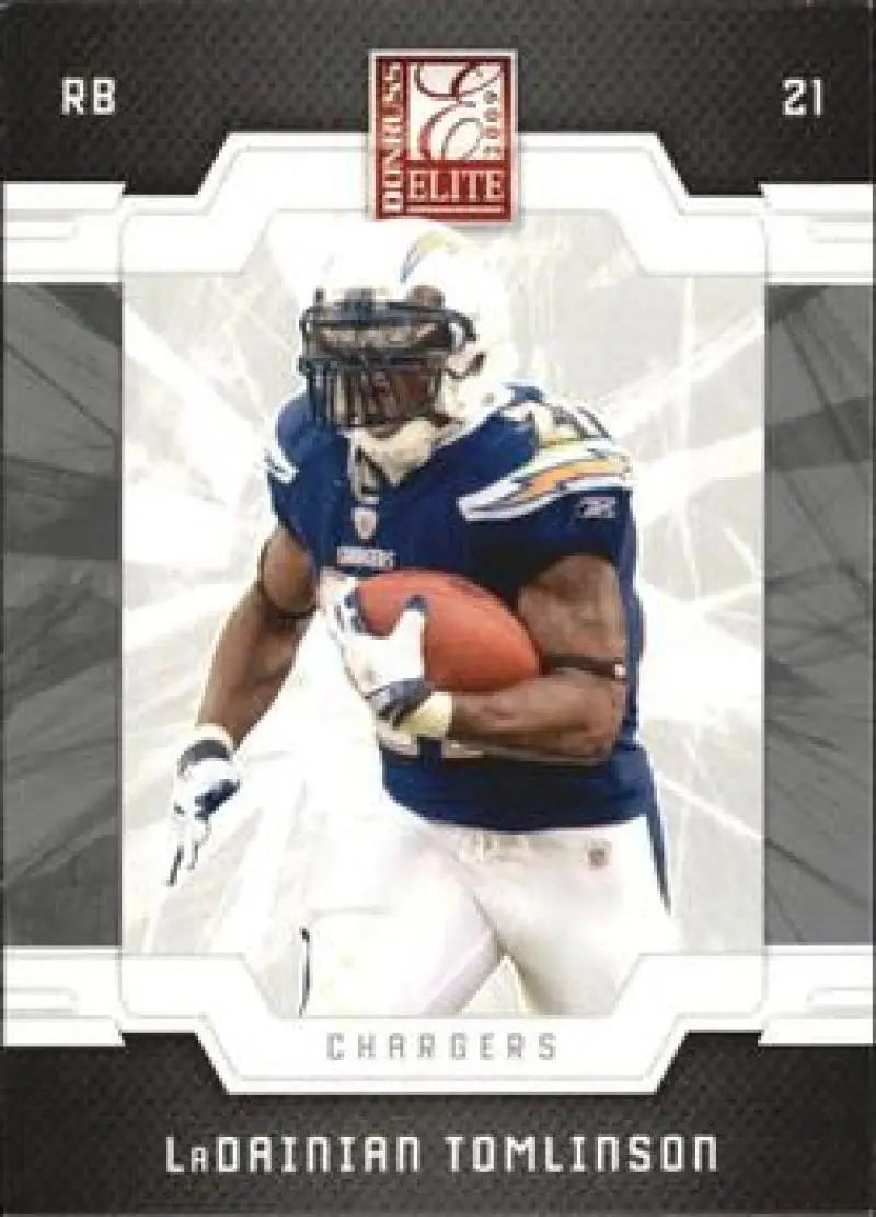 2009 Donruss Elite #81 LaDainian Tomlinson NM-MT Chargers