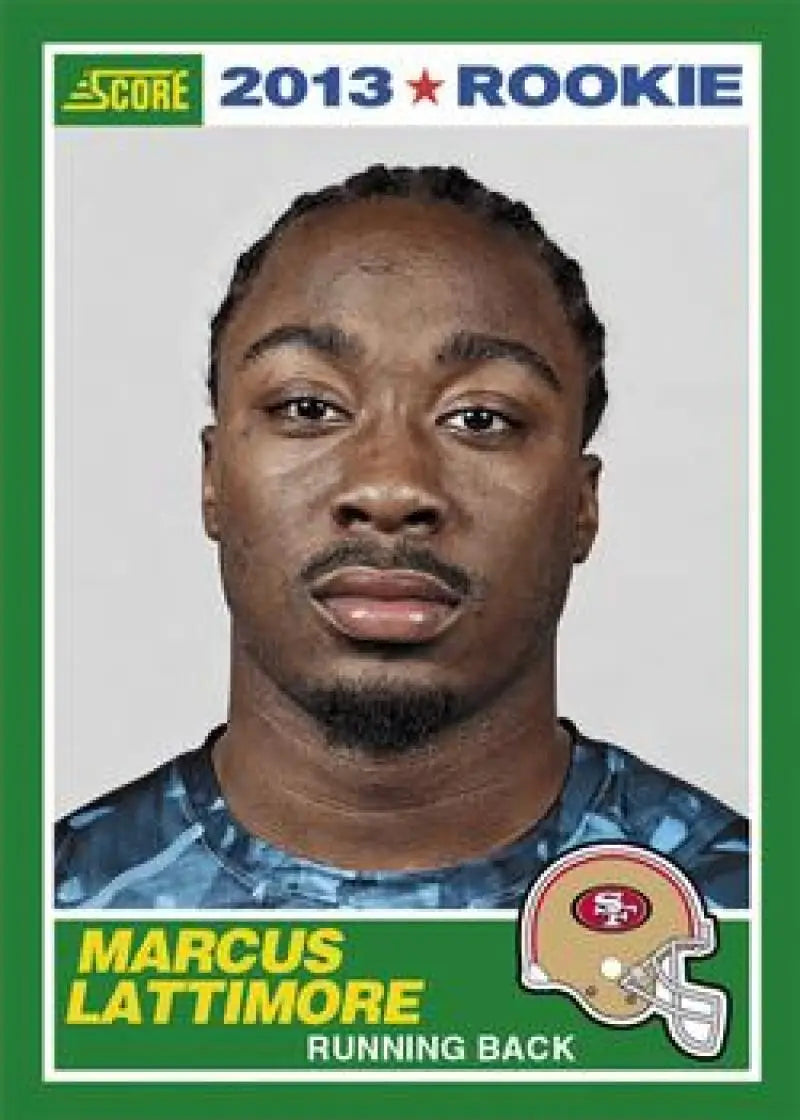 2013 Panini Score Rookie #397 Marcus Lattimore NM-MT RC Rookie 49ers
