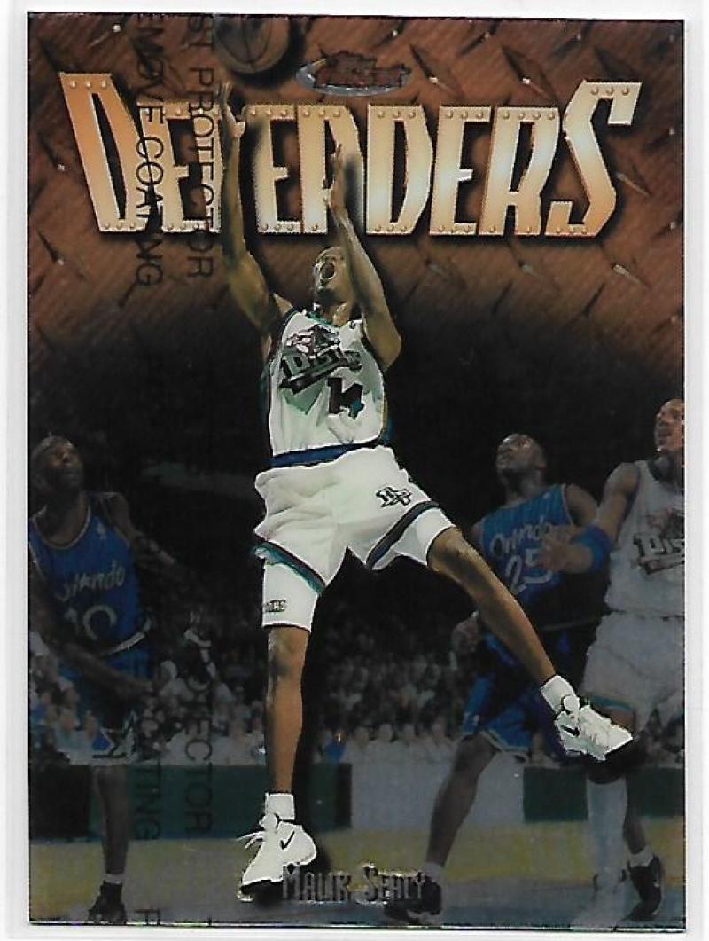 1997-98 Topps Finest #223 Malik Sealy Bronze NM-MT