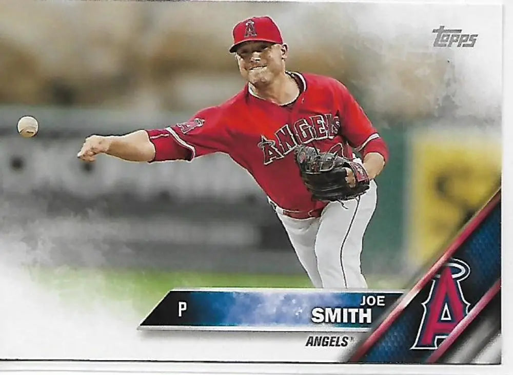 2016 Topps Team Sets Los Angeles Angels of Anaheim #A-15 Joe Smith NM-MT Angels