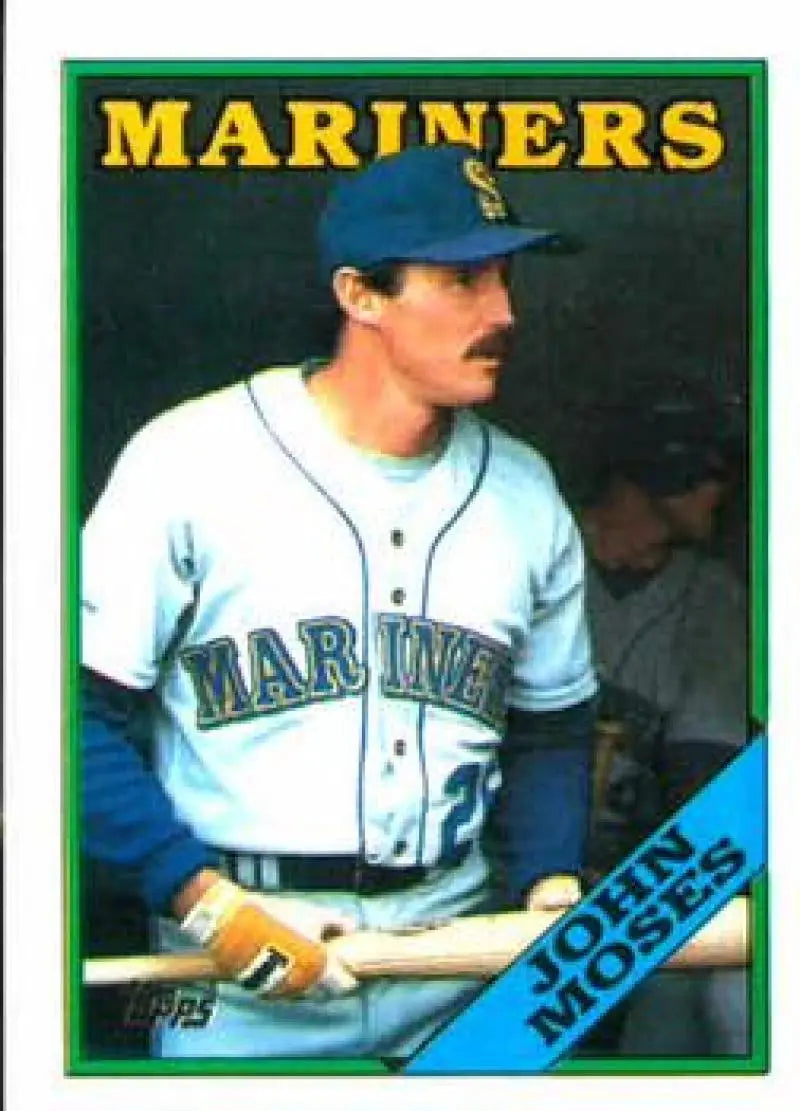 1988 Topps #712 John Moses NM-MT Mariners