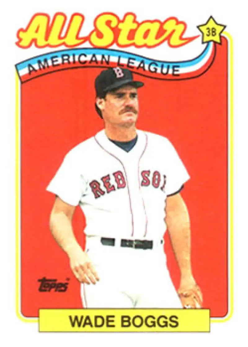 1989 Topps #399 Wade Boggs AS NM-MT Red Sox