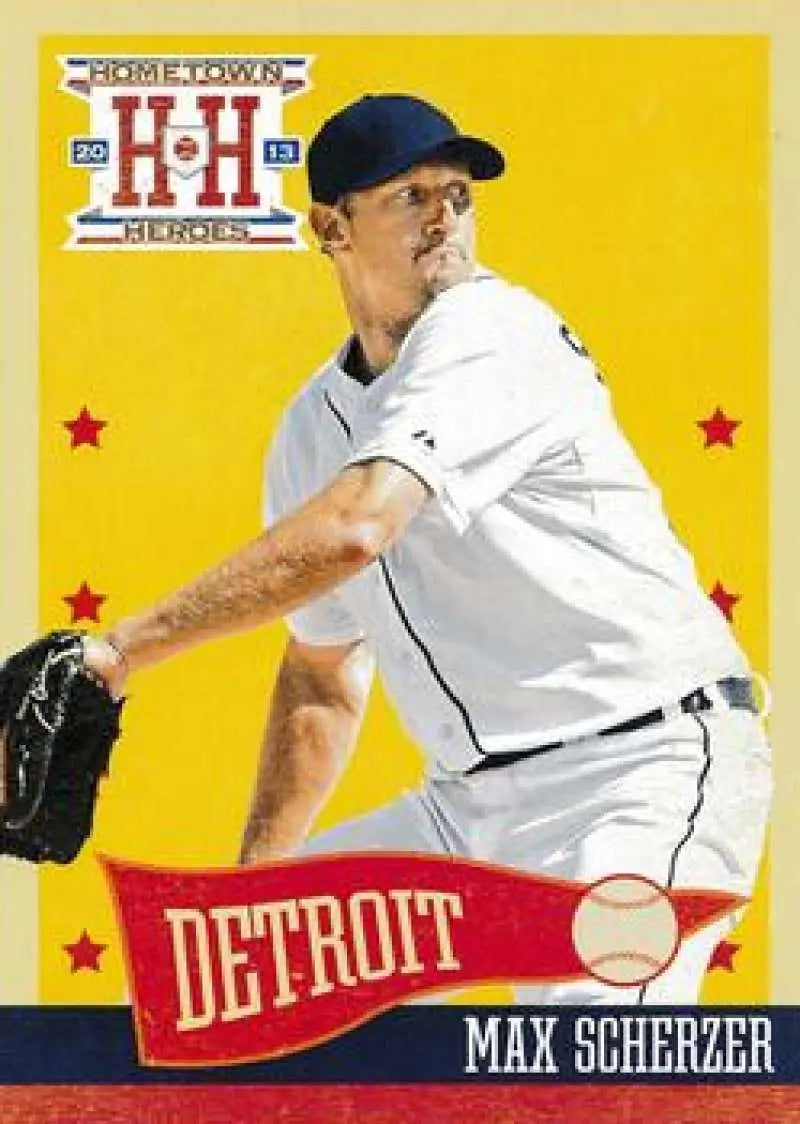 2013 Panini Hometown Heroes #102 Max Scherzer NMMT