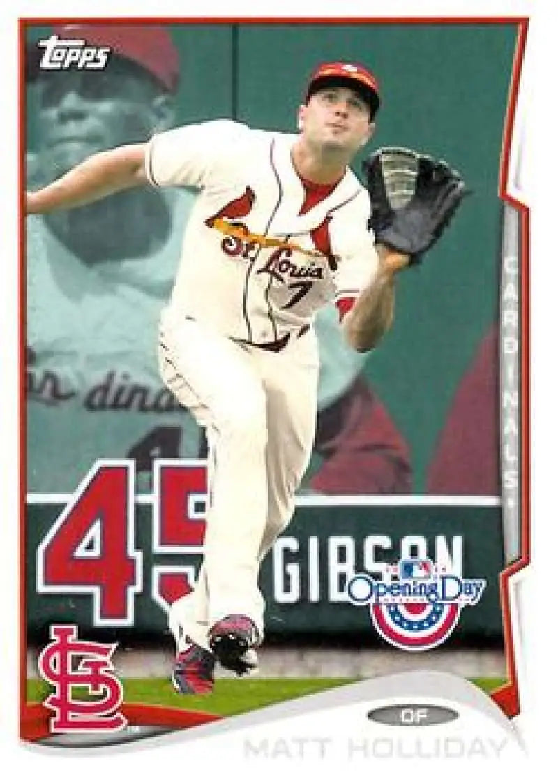 2014 Topps Opening Day #189 Matt Holliday NMMT 