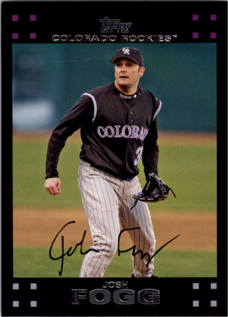 2007 Topps #509 Josh Fogg NMMT