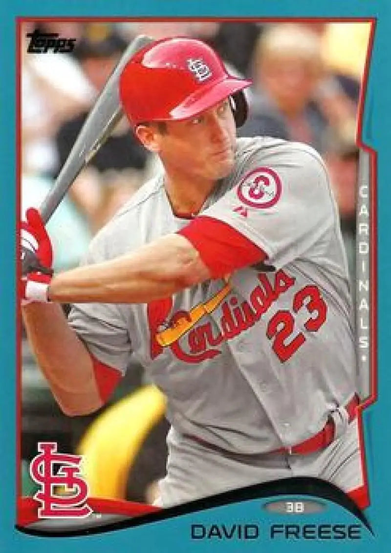 2014 Topps Blue Border #109 David Freese NM-MT Cardinals