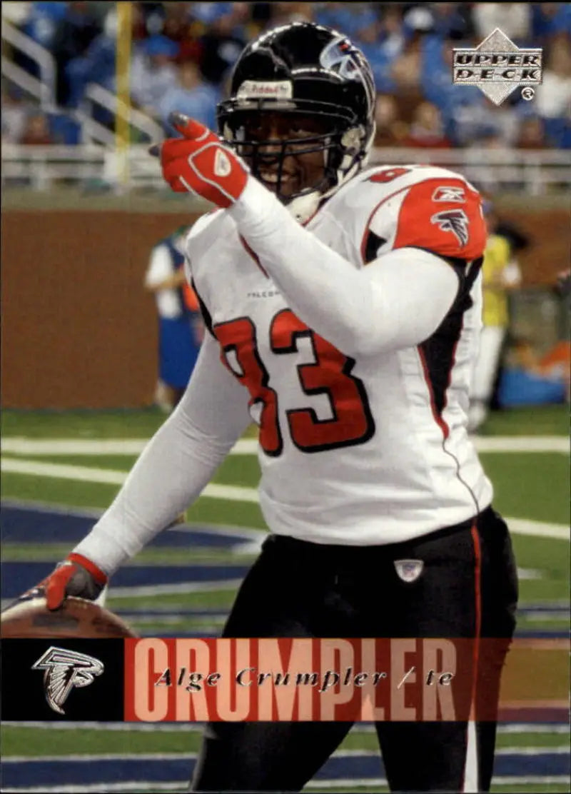 2006 Upper Deck #8 Alge Crumpler NM-MT Falcons