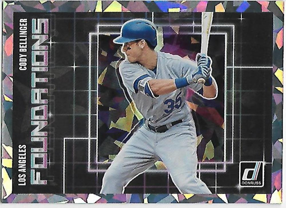 2018 Donruss Foundations Crystals #1 Cody Bellinger NM-MT Dodgers