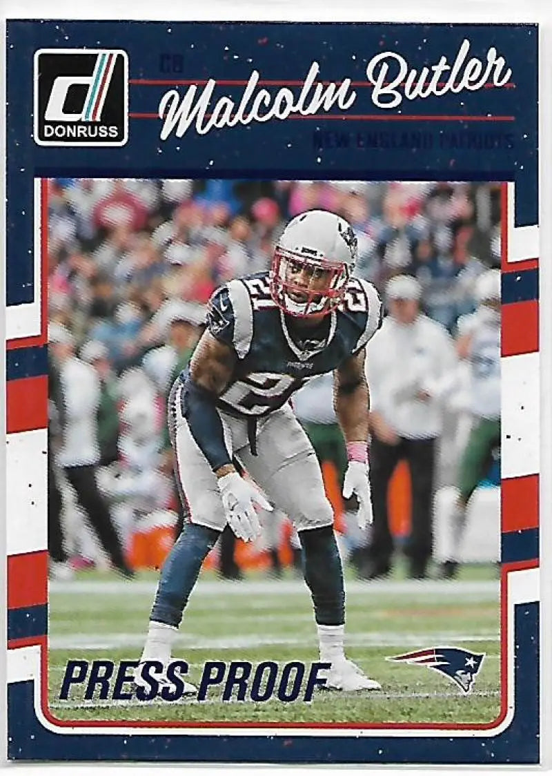 2016 Donruss Press Proofs Blue #188 Malcolm Butler NM-MT