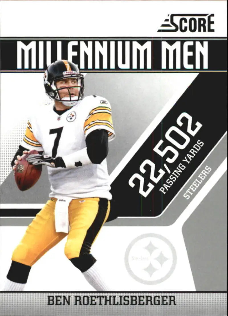 2011 Panini Score Millennium Men #4 Ben Roethlisberger NM-MT