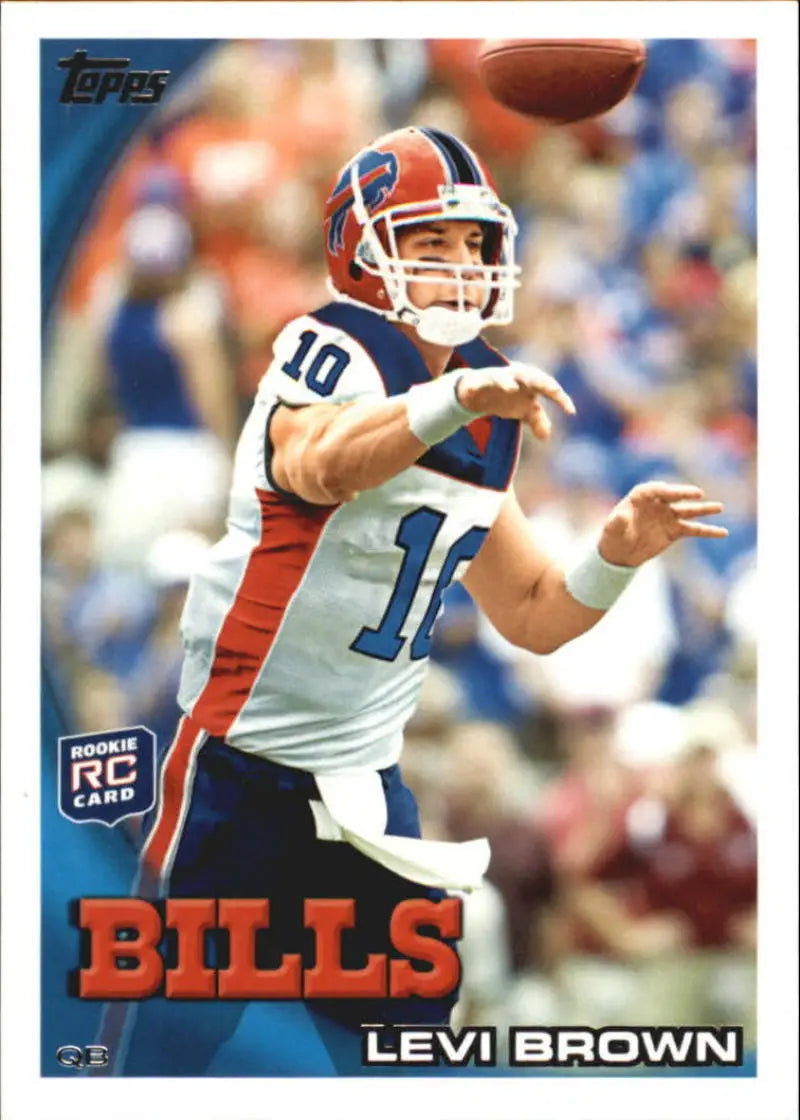 2010 Topps #149 Levi Brown NM-MT RC Rookie