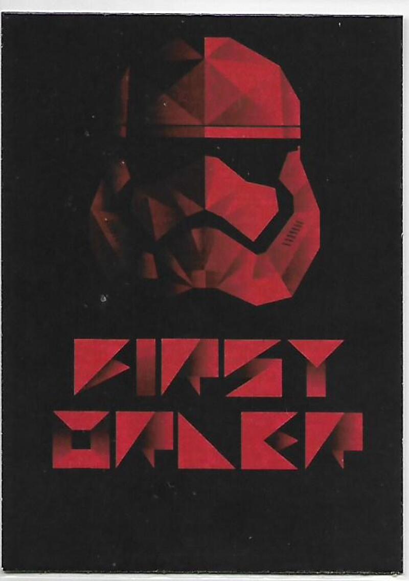 2017 Topps Star Wars Journey to The Last Jedi Darkness Rises #4 The First Order NM-MT RC Rookie