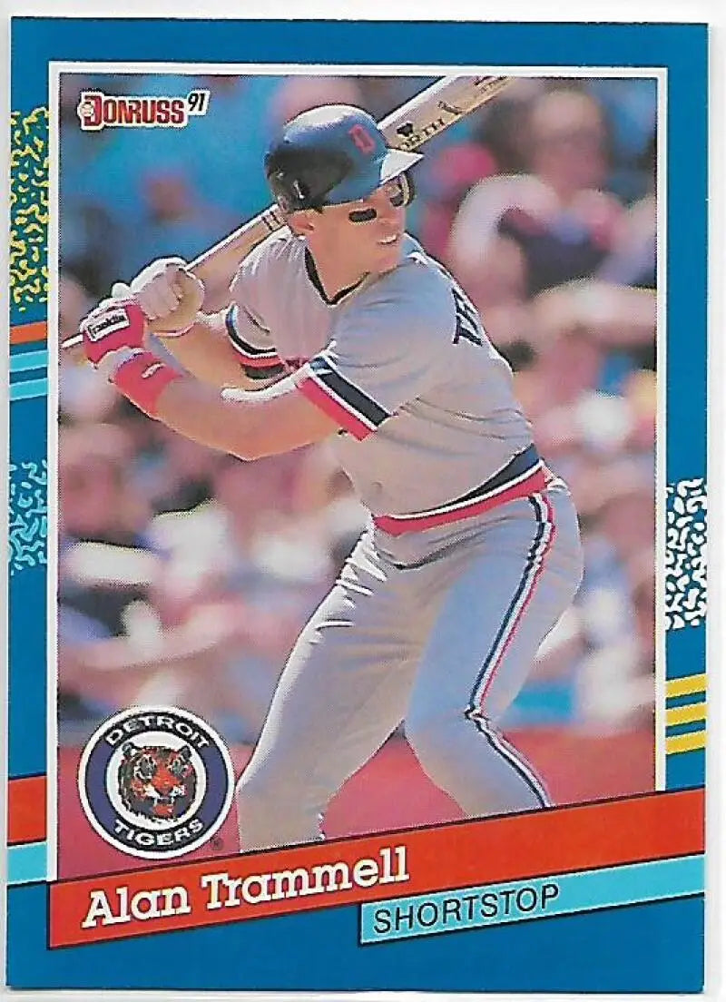 1991 Donruss #118 Alan Trammell NM-MT Tigers