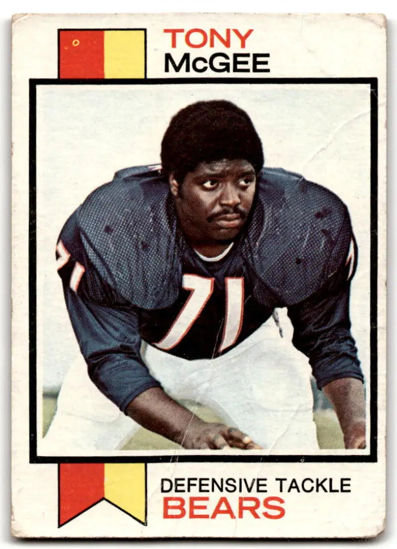1973 Topps #228 Tony McGee P Poor
