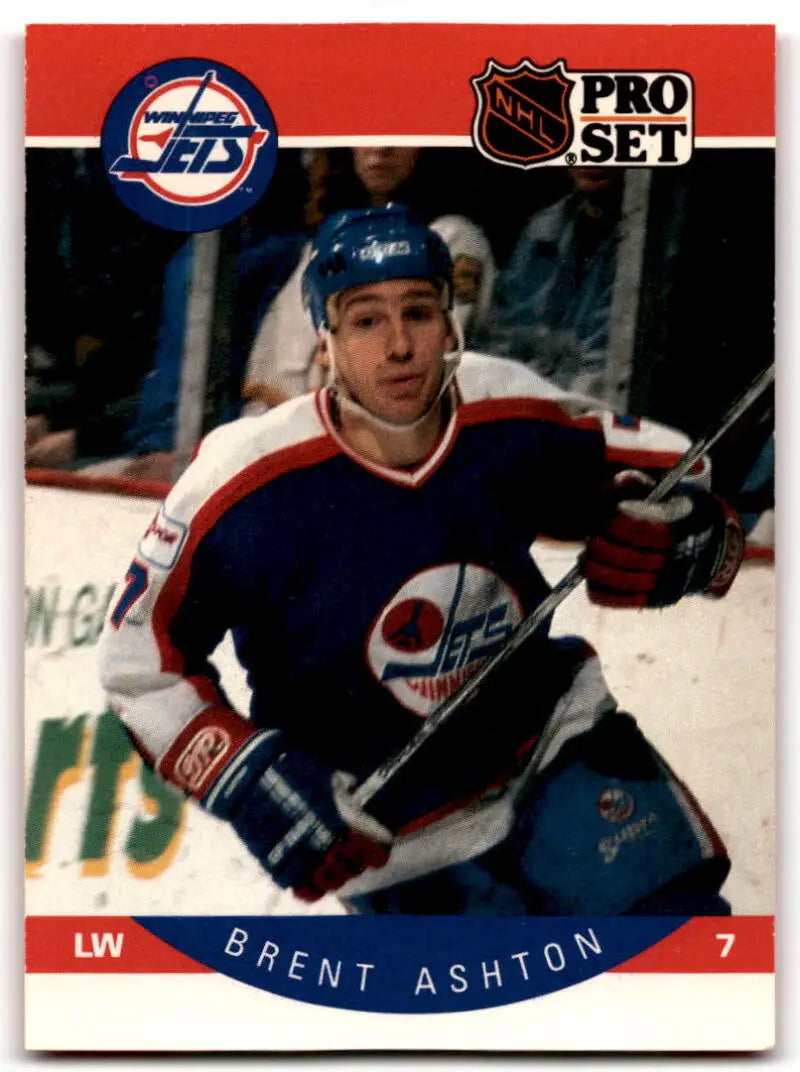 1990-91 Pro Set #323 Brent Ashton NM Near Mint 