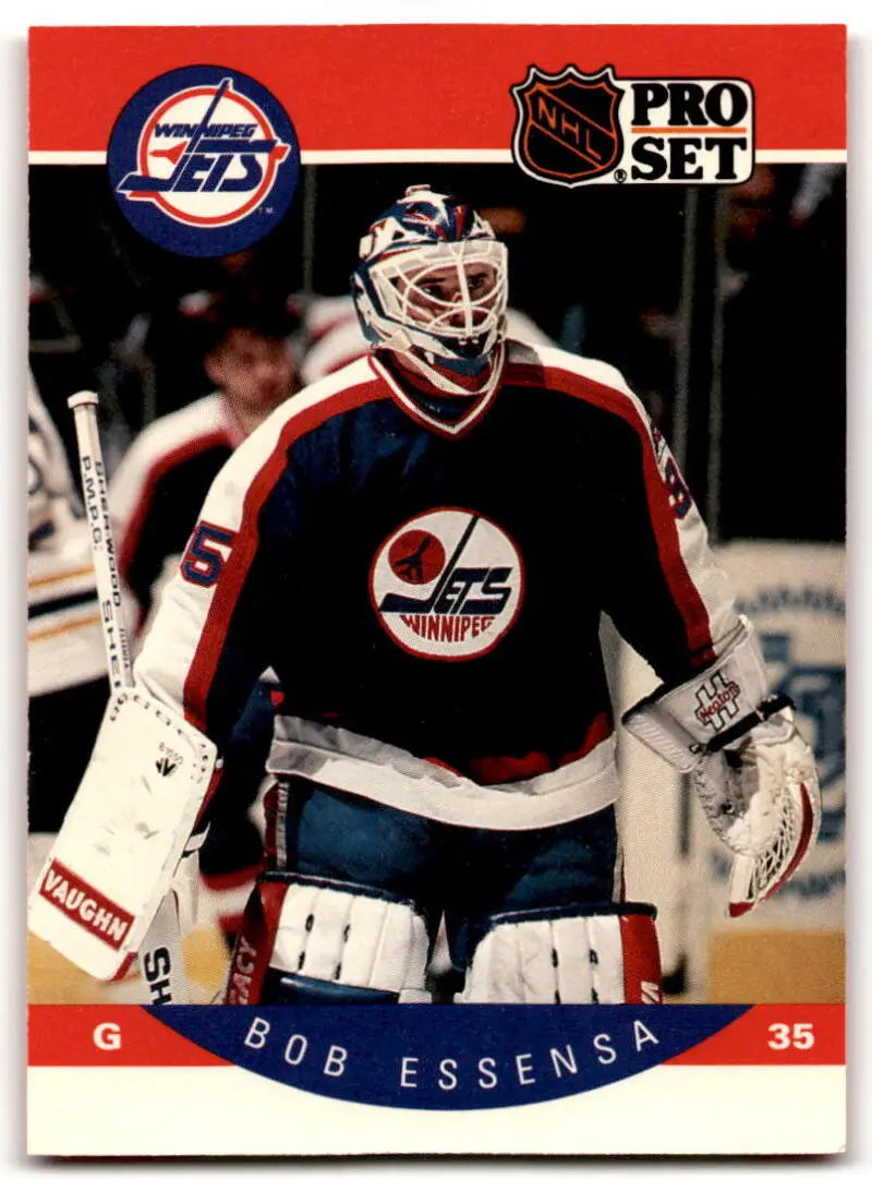 1990-91 Pro Set #328 Bob Essensa NM Near Mint RC Rookie 