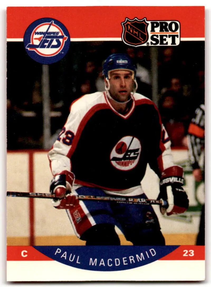 1990-91 Pro Set #331 Paul MacDermid EX/NM 