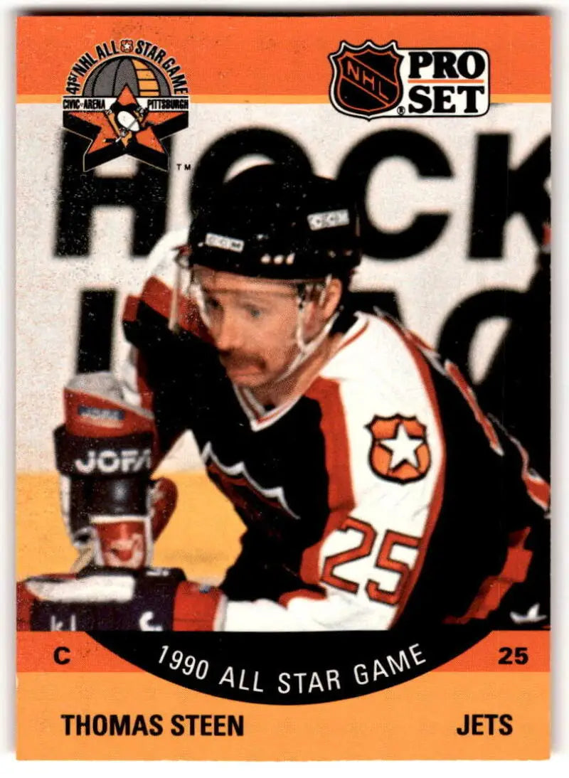 1990-91 Pro Set #356 Thomas Steen AS EX Excellent 