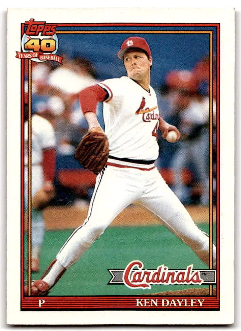 1991 Topps #41 Ken Dayley NM Near Mint 