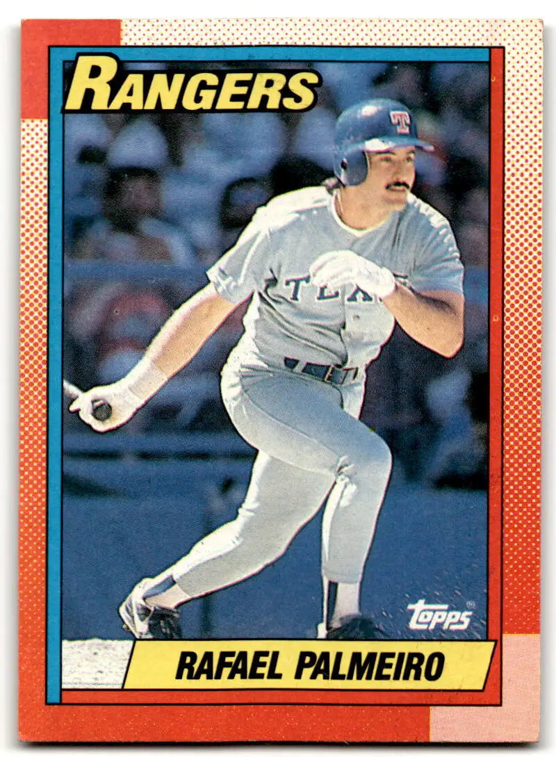 1990 Topps #755 Rafael Palmeiro EX/NM 