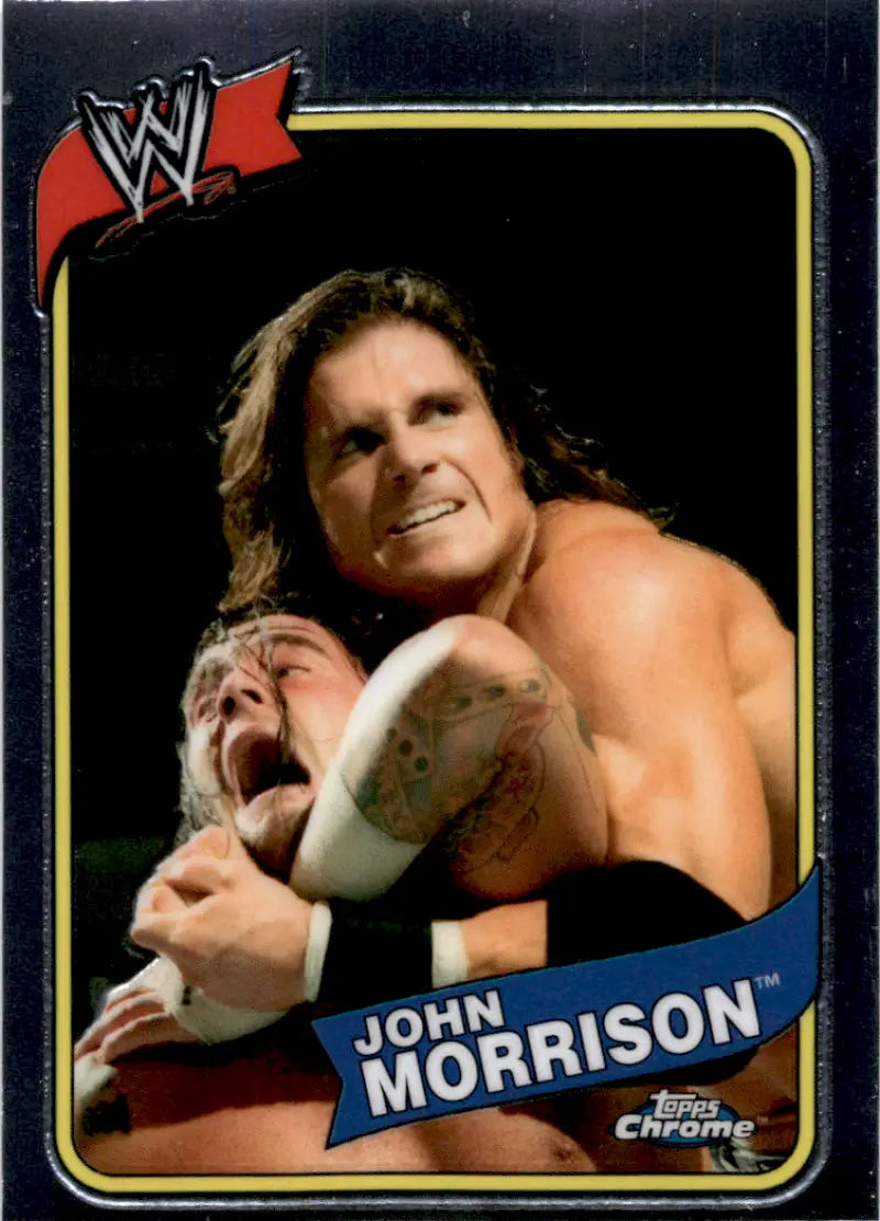 2008 Topps WWE Heritage Chrome III #52 John Morrison NM-MT