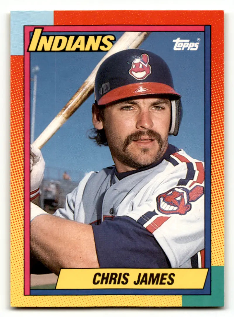 1990 Topps Traded #46T Chris James NM-MT