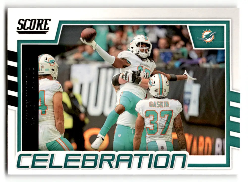 2022 Score Celebration #9 Jaylen Waddle NM-MT