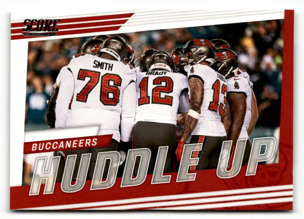 2022 Score Huddle Up #13 Tampa Bay Buccaneers EX/NM