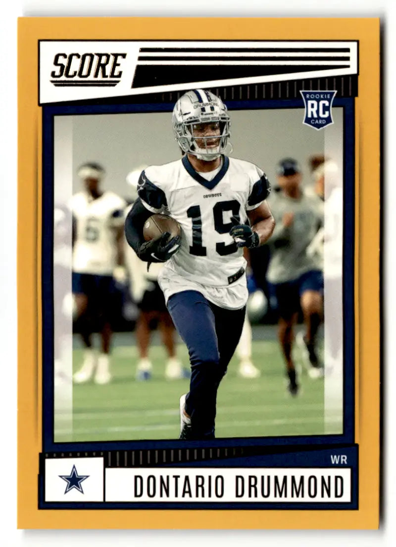 2022 Score Gold #399 Dontario Drummond NM-MT RC Rookie