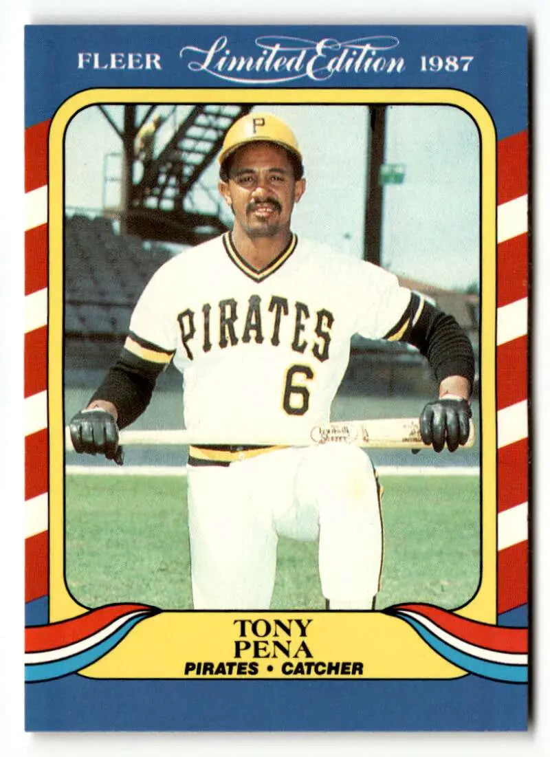 1987 Fleer Limited Edition #32 Tony Pena NM 