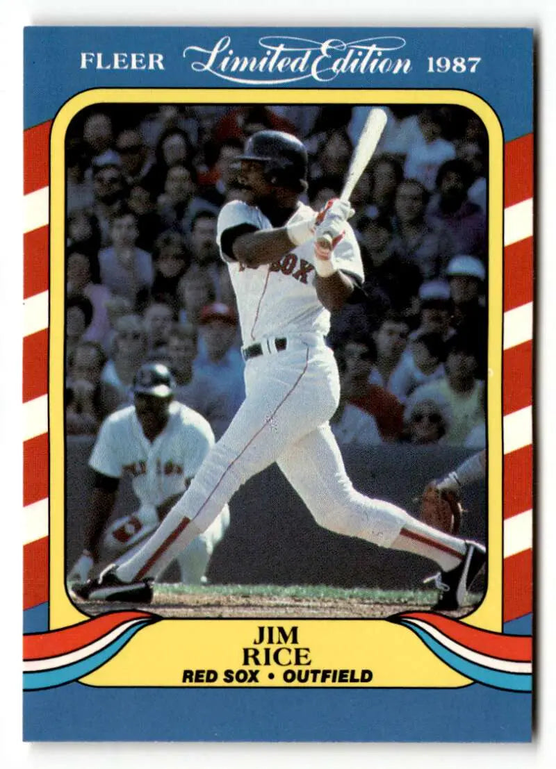 1987 Fleer Limited Edition #35 Jim Rice NM