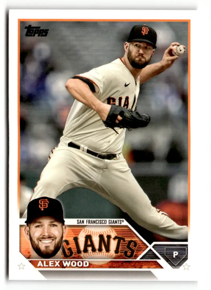 2023 Topps #304 Alex Wood NM-MT