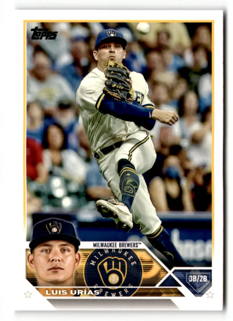2023 Topps #322 Luis Urias NM Near Mint