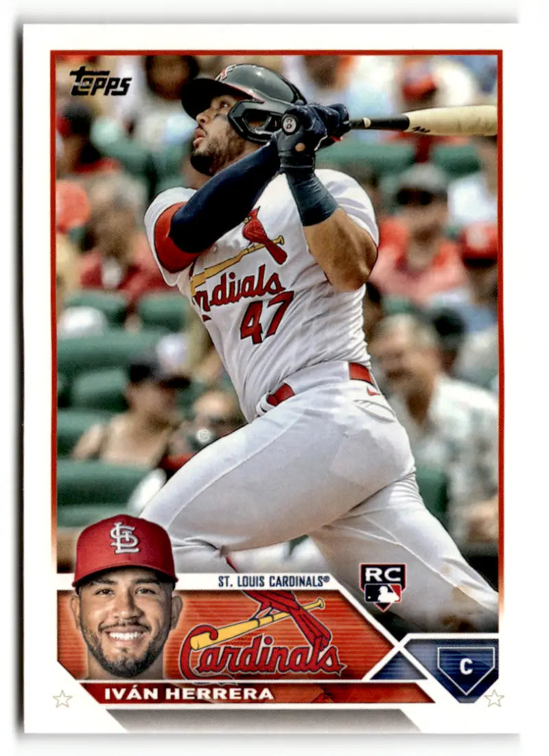 2023 Topps #58 Ivan Herrera NM Near Mint RC Rookie