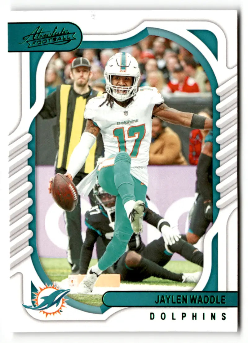2022 Panini Absolute Green #51 Jaylen Waddle NM Near Mint