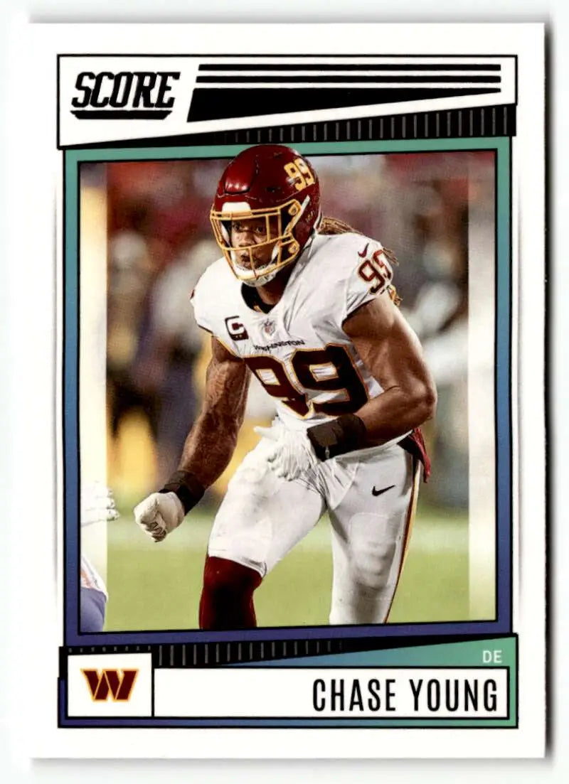 2022 Score #258 Chase Young NrMt-Mt
