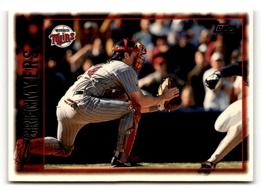1997 Topps #97 Greg Myers    Minnesota Twins Baseball cards 