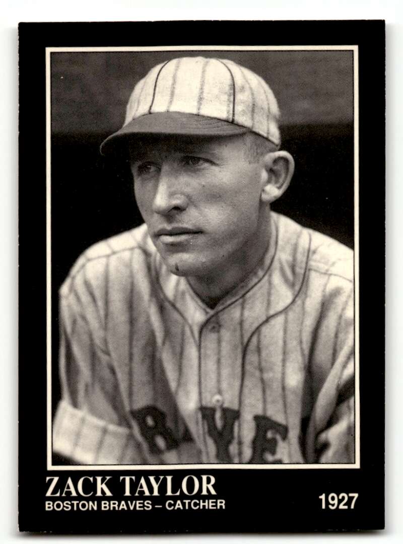 1991 Conlon Collection TSN #210 Zack Taylor    Boston Braves Baseball Cards 