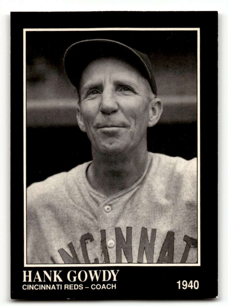 1991 Conlon Collection TSN #209 Hank Gowdy    Cincinnati Reds Baseball Cards 