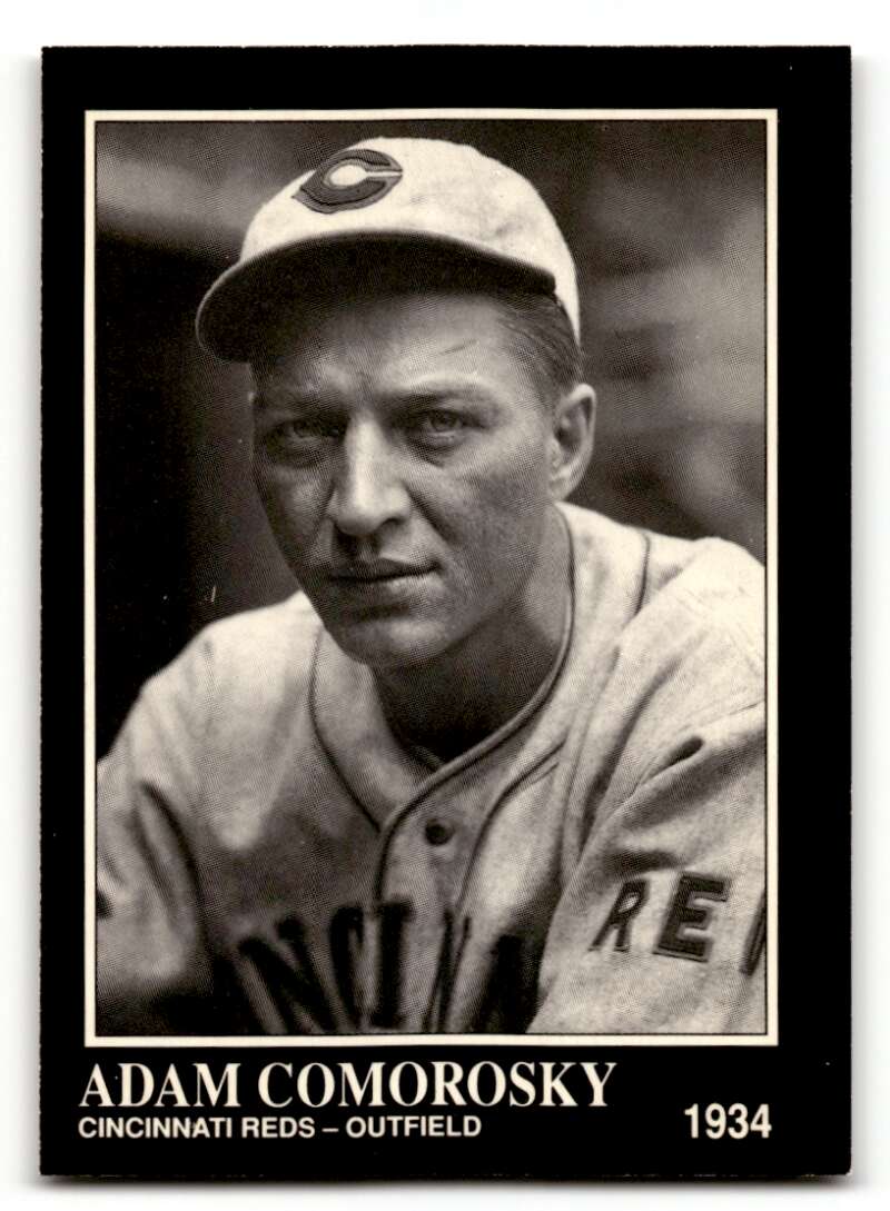 1991 Conlon Collection TSN #73 Adam Comorosky    Cincinnati Reds Baseball Cards 