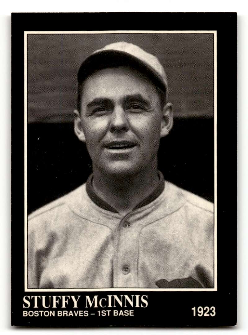 1991 Conlon Collection TSN #191 Stuffy McInnis    Boston Braves Baseball Cards 