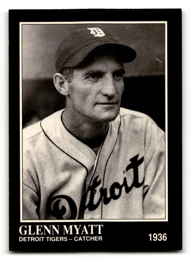 1991 Conlon Collection TSN #187 Glenn Myatt    Detroit Tigers Baseball Cards 