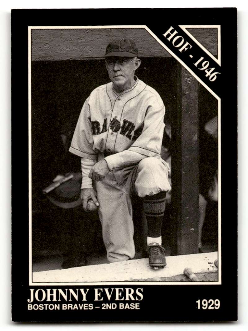 1991 Conlon Collection TSN #15b Johnny Evers 