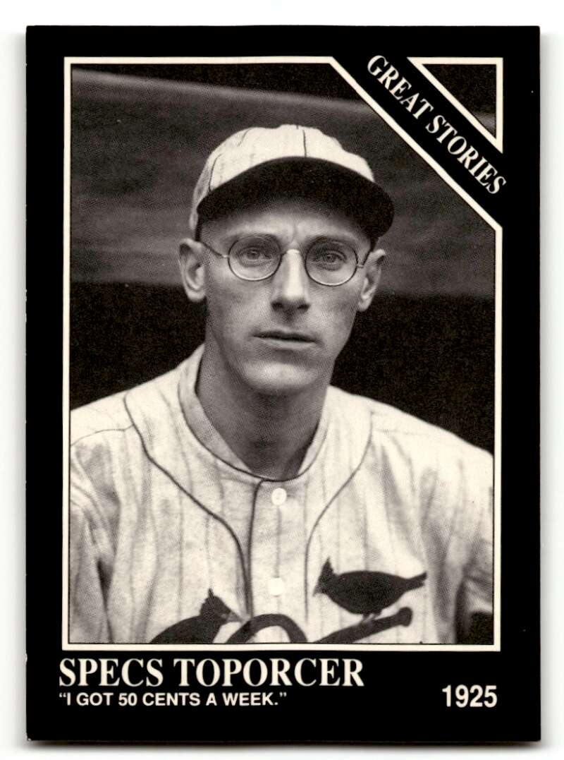 1991 Conlon Collection TSN #176 Specs Toporcer    St. Louis Cardinals Baseball Cards 