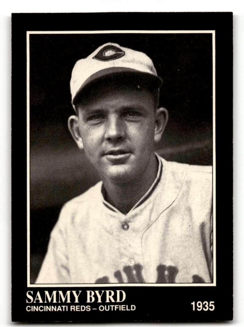 1991 Conlon Collection TSN #281 Sammy Byrd    Cincinnati Reds Baseball Cards 